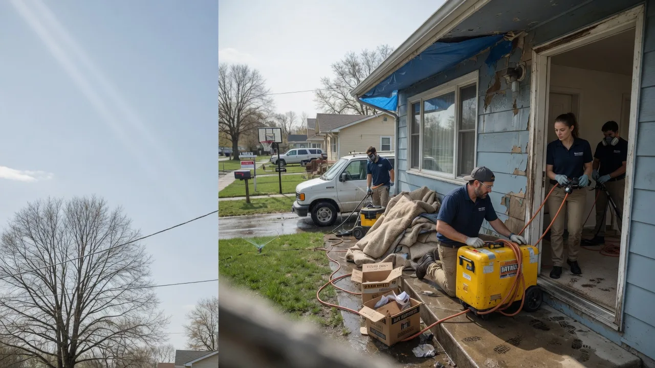 Basement Flood Cleanup in Biddle, MT near me